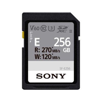 SONY SF-E256 SDXC UHS-II 256GB 270MB/s U3 V60【台灣索尼公司貨】