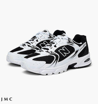 NEW BALANCE NB530 復古 韓系 黑白 運動慢跑鞋 男女鞋 老爹鞋 MR530SJ【ADIDAS x NIKE】