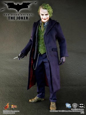 正版 MMS68 黑暗騎士 小丑 (全新未拆品) 絕版 HOT TOYS Joker 蝙蝠俠 希斯萊傑