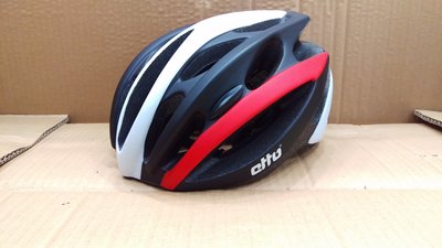 全新 公司貨 最新款 挪威品牌 ETTO RAZER 自行車安全帽 一體成形 消光黑白紅