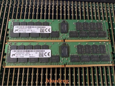鎂光32GB DDR4 2933 REG ECC 32G PC4-2933Y RDIMM伺服器記憶體