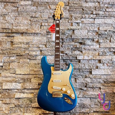 【Squier 40週年絕美限量】分期免運 贈千元配件 40th Anniversary Strat 藍金色 電吉他