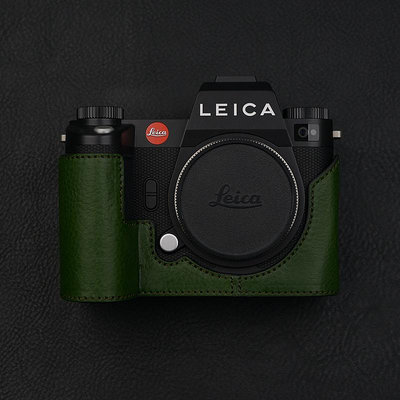 意大利牛皮/徠卡SL3 SL2皮套保護套真皮相機包半套便攜底座配件