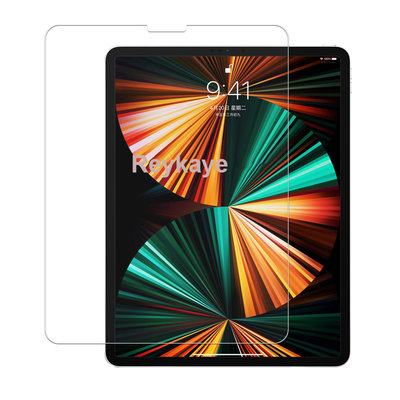 鋼化玻璃熒幕保護膜適用於 2021 iPad Pro 12.9 吋 M1 防爆貼膜 熒幕保護膜屏保貼 保護貼-極巧