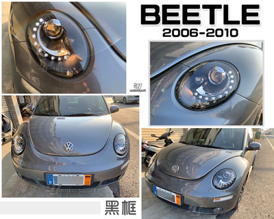 小傑車燈-全新VW BEETLE 金龜車 遠近雙光版本 06 07 08 09 10 類12年後 R8 燈眉 魚眼 大燈