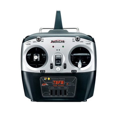RadioLink樂迪T8FB遙控器2.4G八通道手機調參 直升機 固定翼模型-雙喜生活館
