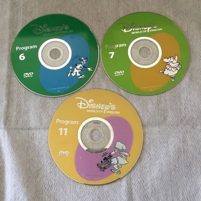 【彩虹小館9】兒童DVD~BASIC ABCs+主課程_ProgramDVD 5.7.10.11_單片500元_寰宇迪士尼美語Disney's