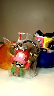 A-198 櫃 ： 海賊王 ONE PIECE STRAP 多雷斯羅薩 編 吊飾 喬巴 　富貴玩具店