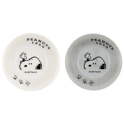 Kamio 日本製 Snoopy 陶瓷餐盤 陶瓷盤子 16cm 史努比