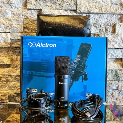 分期免運 贈防噴罩/懸臂架/避震架 Alctron UM900 usb式 電容 麥克風 直播 錄音 Podcast
