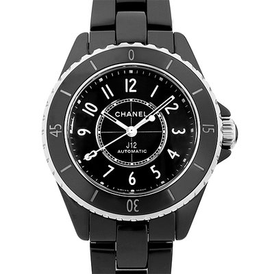 全新 CHANEL H5696 香奈兒 J12 手錶 機械錶 黑陶瓷 33mm 女錶 新款機芯 透明背蓋