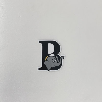 FA-中華職棒【兄弟象】2019年 傳統一戰主題日 LOGO隊徽造型貼紙 B (非中信兄弟)