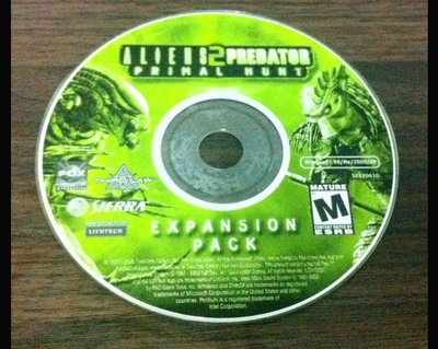 PC GAME--Aliens VS Predator異形戰場2資料片-- 原始狩獵Primal Hunt/2手