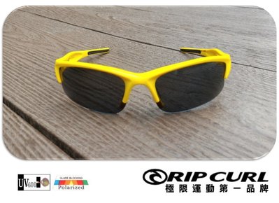 RIPCURL 抗UV 運動太陽眼鏡 機車 重機 自行車 登山 路跑 釣魚 小黃鋒