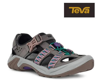 (登山屋)TEVA女 Omnium W 護趾水陸機能涼鞋(階梯紫灰-TV6154SIPL)