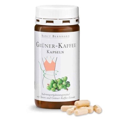 德國🇩🇪Sanct Bernhard 綠咖啡膠囊Grüner-Kaffee-Kapseln   120粒