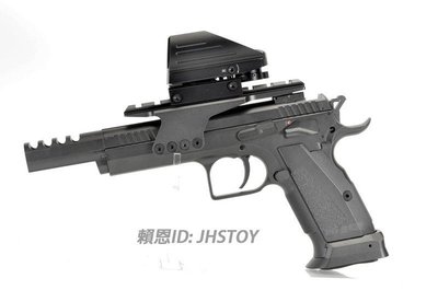 JHS（（金和勝 生存遊戲專賣））快瞄競技版 KWC 全金屬 CZ75 CO2手槍 4369