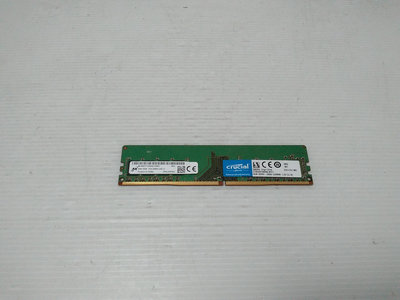 111  [大鋼牙二手3C] 記憶體 美光 DDR4-2666/8G (一元起標 )