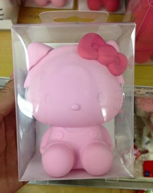 ☆Joan☆日本帶回♥凱蒂貓HELLOKITTY3D立體造型矽膠零錢包-粉