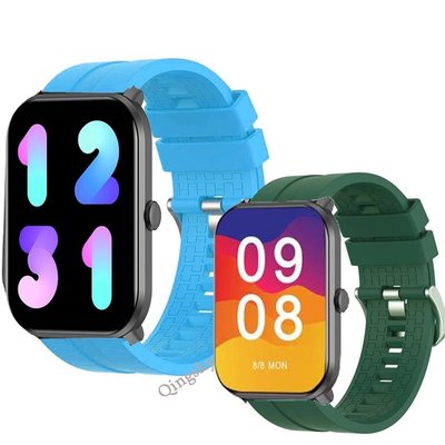 Imilab W02 智能錶帶 W01 手錶運動錶帶軟矽膠錶帶替換腕帶配件錶帶
