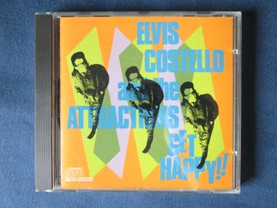 [非新品] Elvis Costello and the attractions-Get Happy-1980
