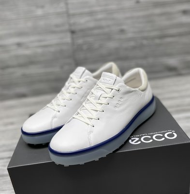 2023新款ECCO愛步高爾夫男鞋100304板鞋愛步無釘鞋golf防水運動鞋