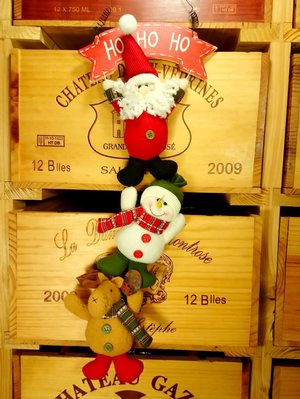聖誕節布偶吊飾(B):聖誕節 布偶 吊飾 居家 家飾 設計 禮品 雜貨