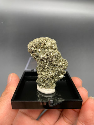 【二手】天然秘魯黃鐵礦，美美的造型 水晶 礦石 原石 【探幽坊】-2597