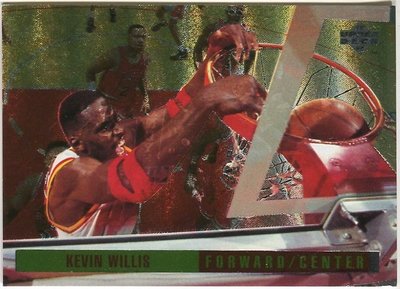 (T)Larry Johnson 1993-94 Upper Deck Behind The Glass