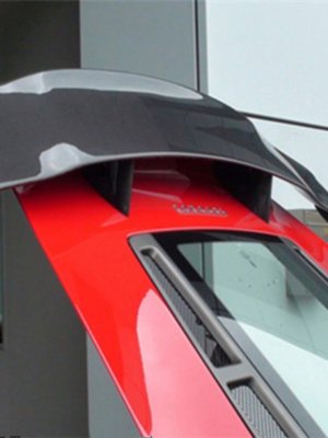 法拉利Ferrari F430改裝VEILSIDE款碳纖大尾翼GT高架定風翼擾流板--請詢價