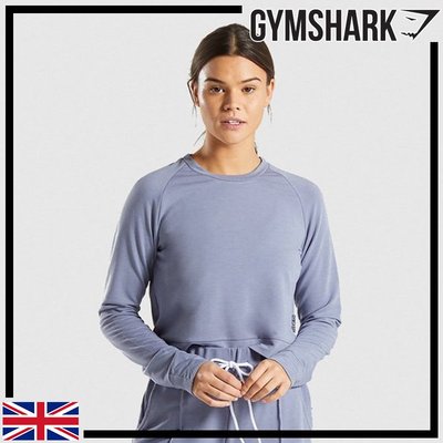 鋼鐵藍 GYMSHARK SOLACE SWEATER 2.0 新款 長袖毛衣