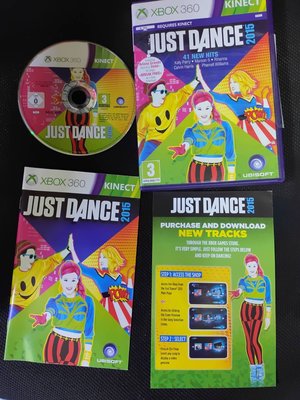 絕版經典遊戲 XBOX360 JUST DANCE 2015 舞動全身2015 英文版 實體遊戲光碟