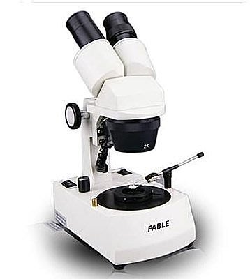 法寶寶石顯微鏡20-40倍放大鏡珠寶鑑定放大鏡 彎臂式FGM- U2-19 專業鑑定珠寶玉石顯微鏡