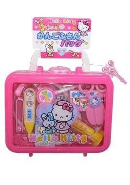 【正版】三麗鷗 Hello Kitty 醫生護士 鑰匙手提盒玩具組