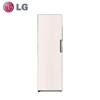 *~ 新家電錧 ~*【LG樂金】GC-FL40BE Objet WiFi 324L變頻直立式冷凍櫃 (含基本安裝)