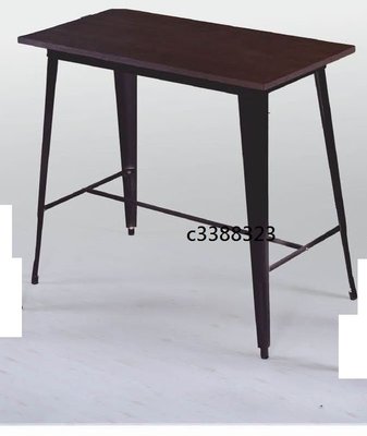 頂上{全新}锈色老榆木長吧台/吧台桌/高腳桌/櫃台桌~~另有椅子