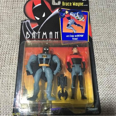 蝙蝠俠 BATMAN KENNER 動畫版 布魯斯韋恩 稀有全身裝甲 全新收藏市面難找