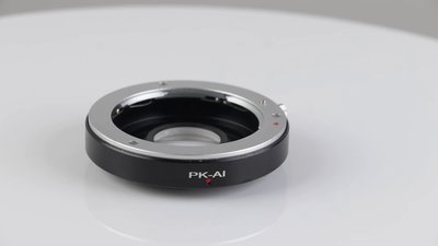 PK-NIKON帶矯正玻璃 鏡頭轉接環適用于Pentax賓得士PK鏡頭轉接尼康AI機身