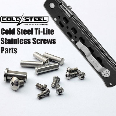 Cold Steel Ti-Lite 冷鋼26SP刀柄螺絲配件 不銹鋼刀配件螺絲釘