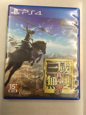 PS4 真三國無雙 8 中文版 光碟無刮