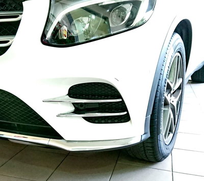 🐾賓士奔馳平治Benz GLC X253 2015~2020 鍍鉻銀 前保桿通風網飾條 華麗通風網 通風網改裝
