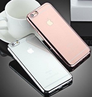 新款 iPhone6 6s plus i6 電鍍 手機殼 蘋果 超薄 TPU 手機套 軟殼 玫瑰金 銀色 高級 質感