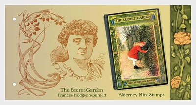 2021年Alderney法蘭西絲·霍森·柏納特 -秘密花園郵票套冊
