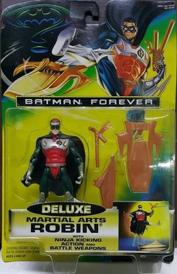 全新 KENNER BATMAN FOREVER 蝙蝠俠 MARTIAL ARTS ROBIN 羅賓