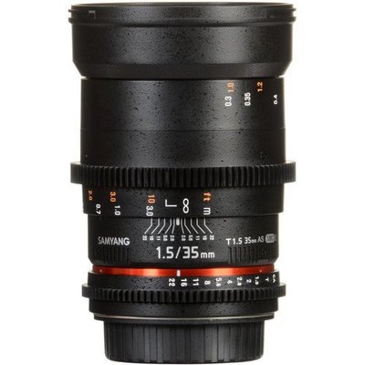 彩色鳥(三陽電影鏡頭出租)租Samyang 35mm T1.5 VDSLRII Cine Lens EF
