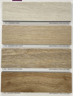 Soliboard品牌~T6系列強韌硬板防水卡扣木紋地板每坪$4700起(四邊深導角)~時尚塑膠地板賴桑