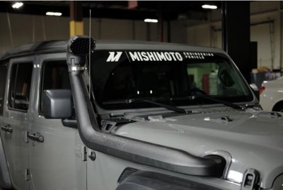 =1號倉庫= MISHIMOTO BORNE 換氣管 進氣管 2018+ Jeep Wrangler JL 越野