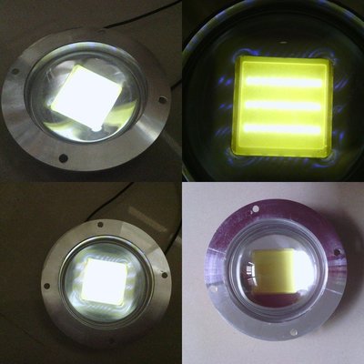 DIY改裝LED魚眼大燈-霧燈反光杯-反射杯-20W-30W-50W集成光源-4件組