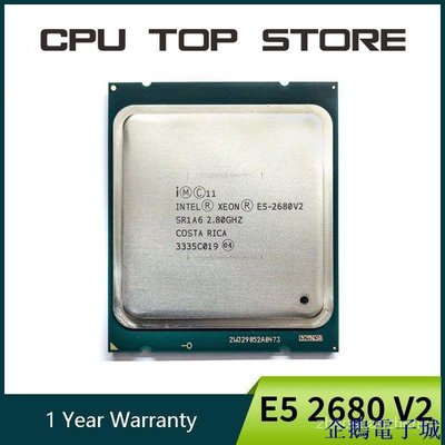 溜溜雜貨檔CPU Used Intel Xeon E5 2680 V2 Processor 2.8GHz 25M LGA 2