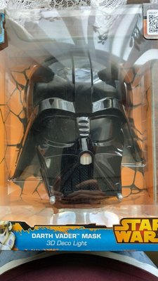Star wars 黑武士 Darth Vader 穿牆壁燈 3D light FX